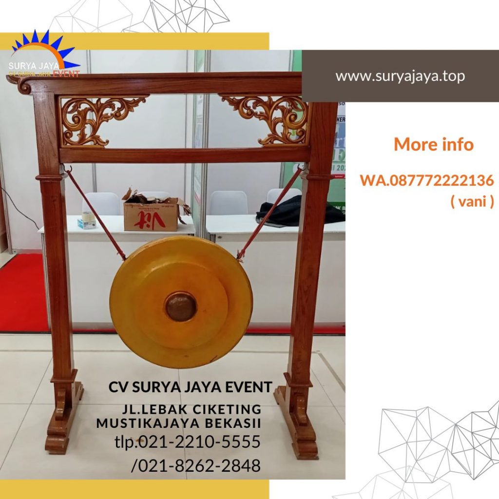 Rental Gong Peresmian Di Jakarta Layanan 24 Jam Free Ongkir