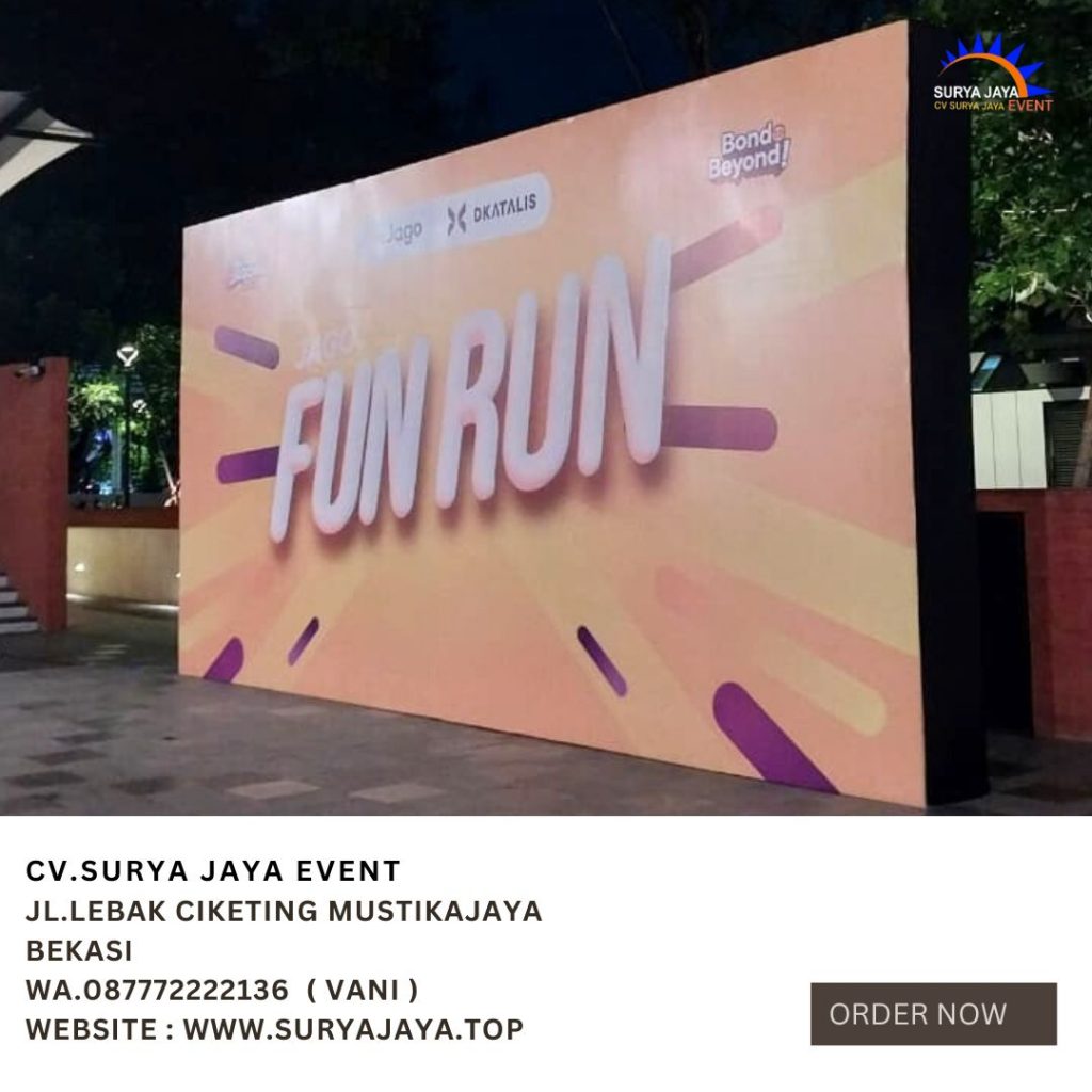 Sewa Backdrop Photo Booth Multiplek Jakarta