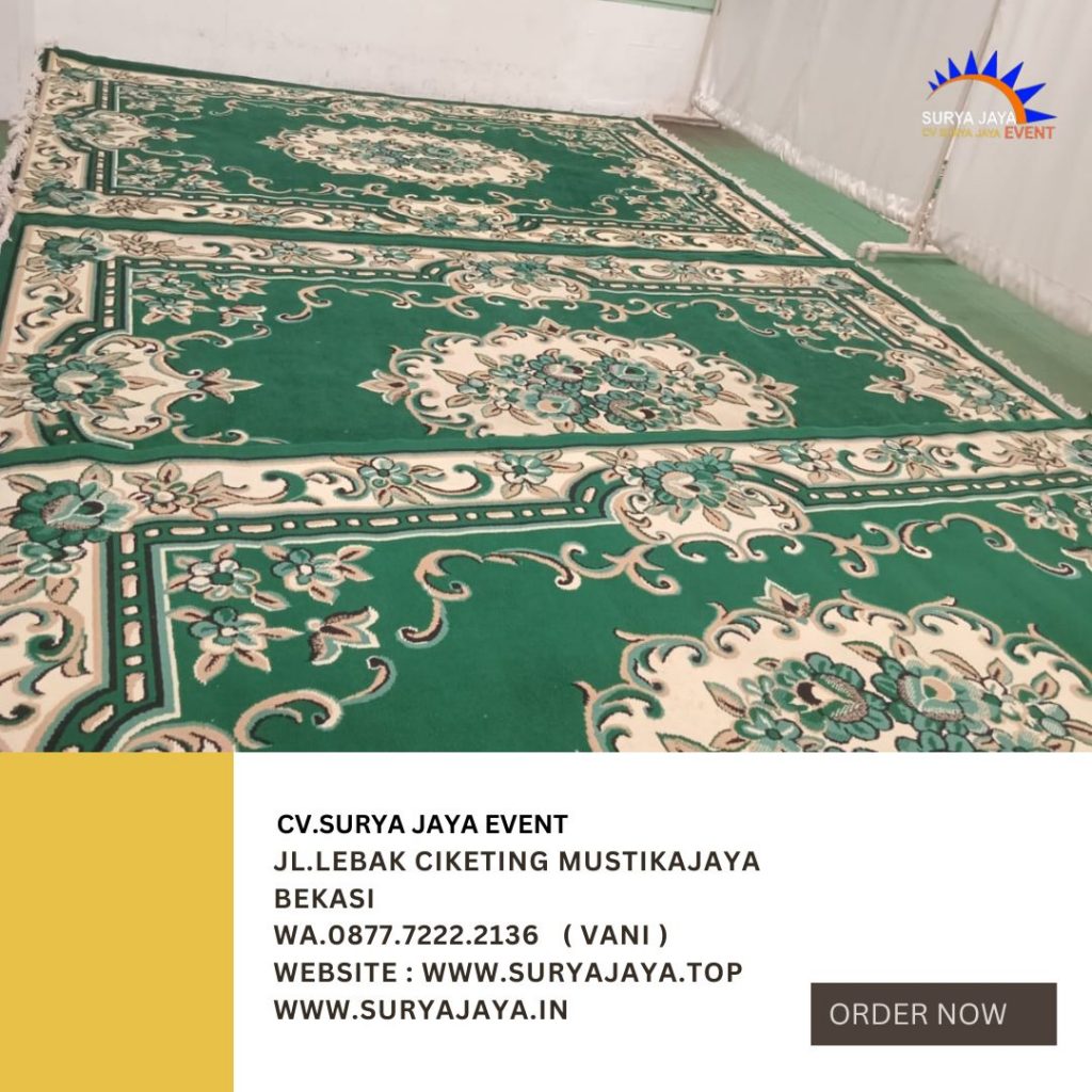 Pusat Sewa Karpet Permadani Hijau Tebal Dan Bersih Jakarta