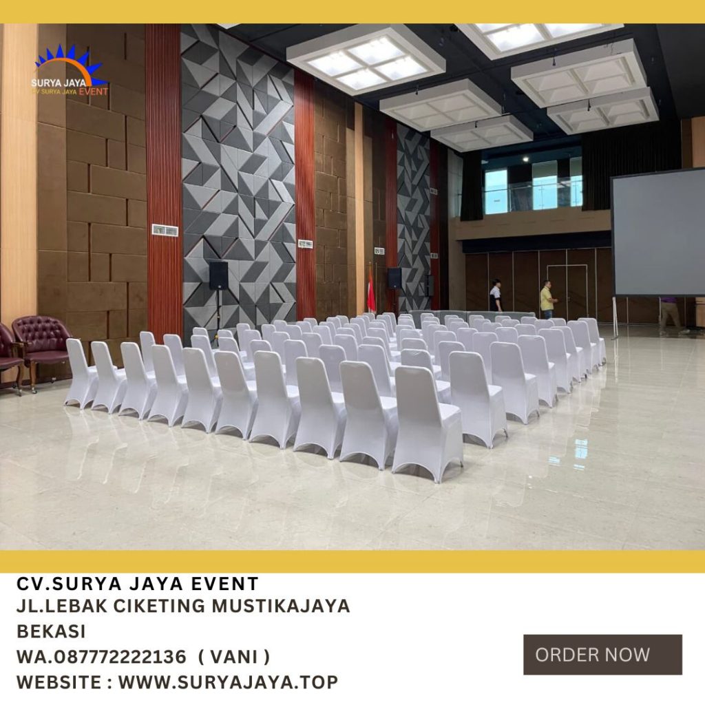 Sewa Panggung,Kursi Cover Putih,Sofa Queen Jakarta