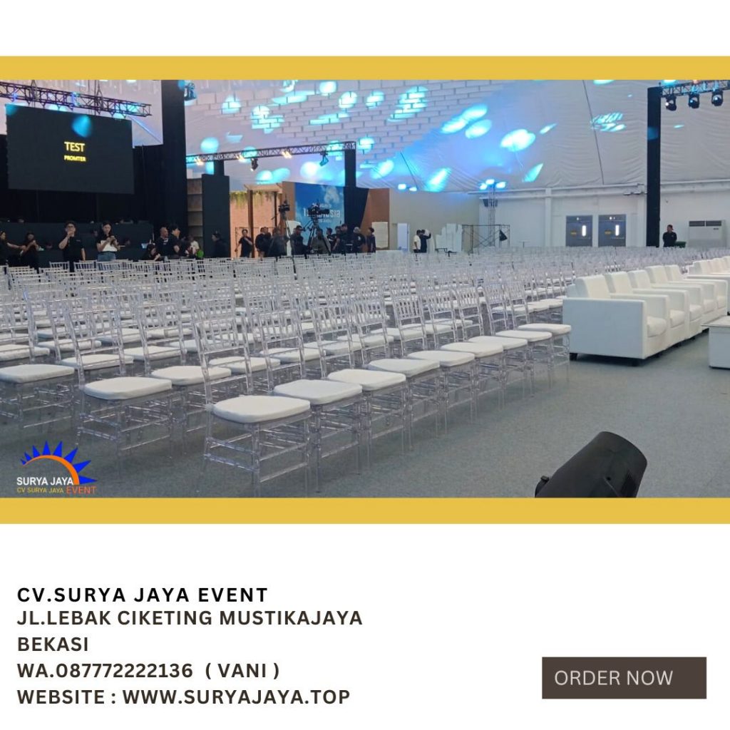 Vendor Sewa Kursi Type Tiffany Acrylic Di Jakarta