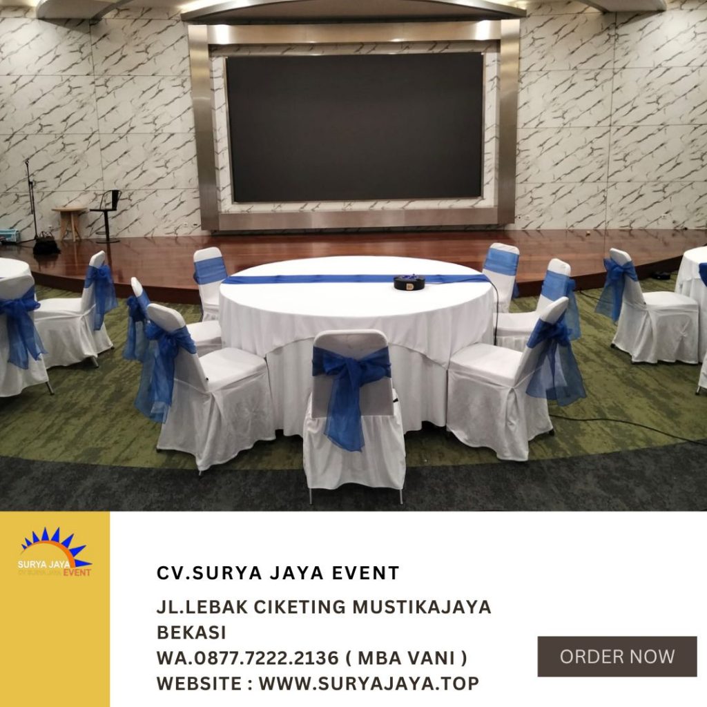 Rental Cover Meja  Kursi Aneka Model Dan Warna Menarik Area Jakarta