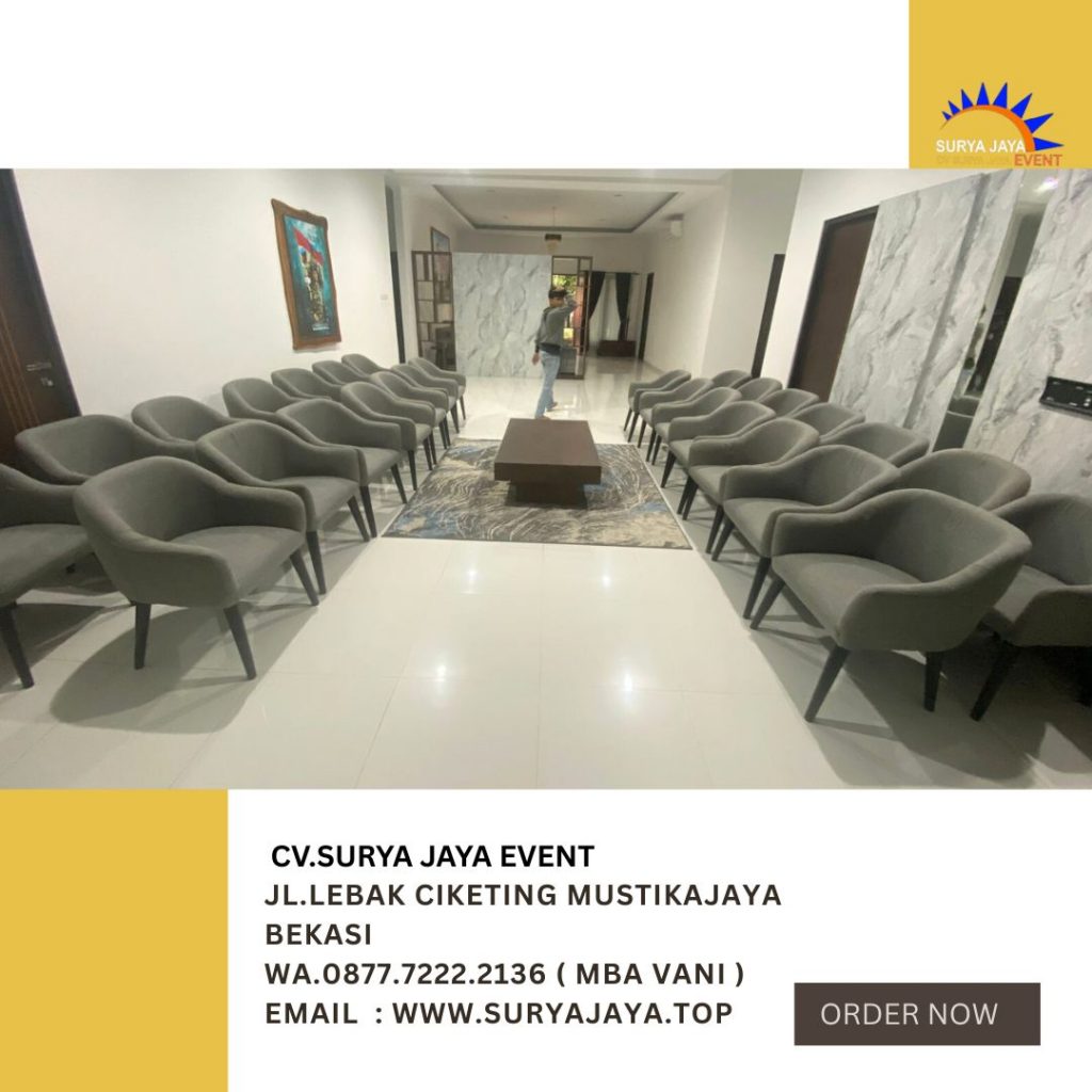 Sewa Sofa Studio Event Danpuspomal Jakarta Utara