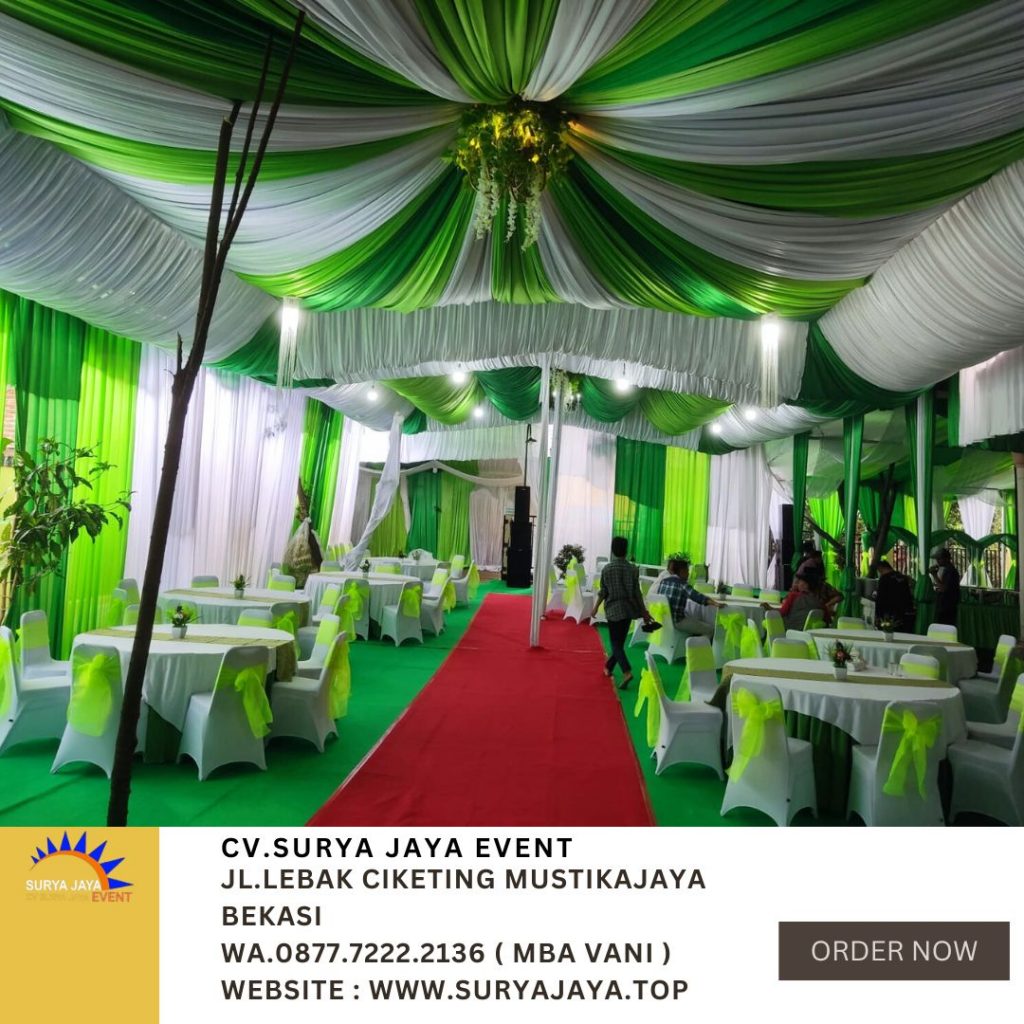 Jasa sewa Tenda Lengkap Alat Pesta Terdekat Area Jakarta