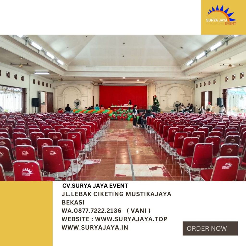 Sewa Kursi Futura Polos Merah Cipayung Jakarta Timur