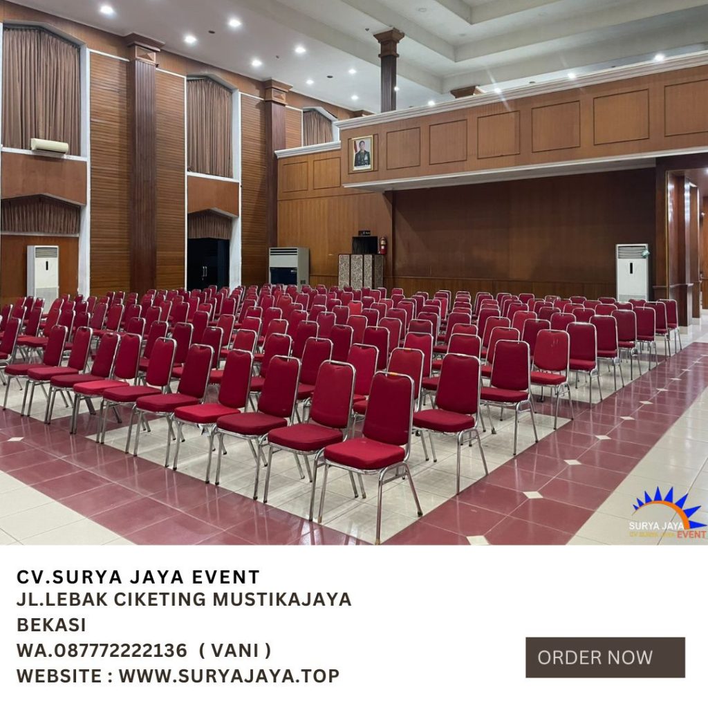 Sewa Kursi Futura Polos Merah Cipayung Jakarta Timur