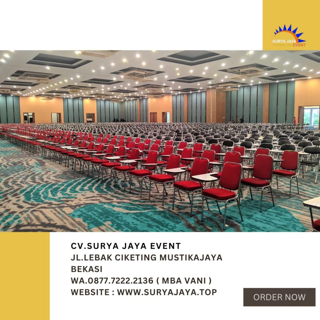 Sewa Kursi Kuliah Event TMII Gedung Krakatau Jaktim