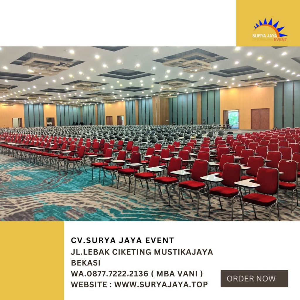 Sewa Kursi Kuliah Event TMII Gedung Krakatau Jaktim