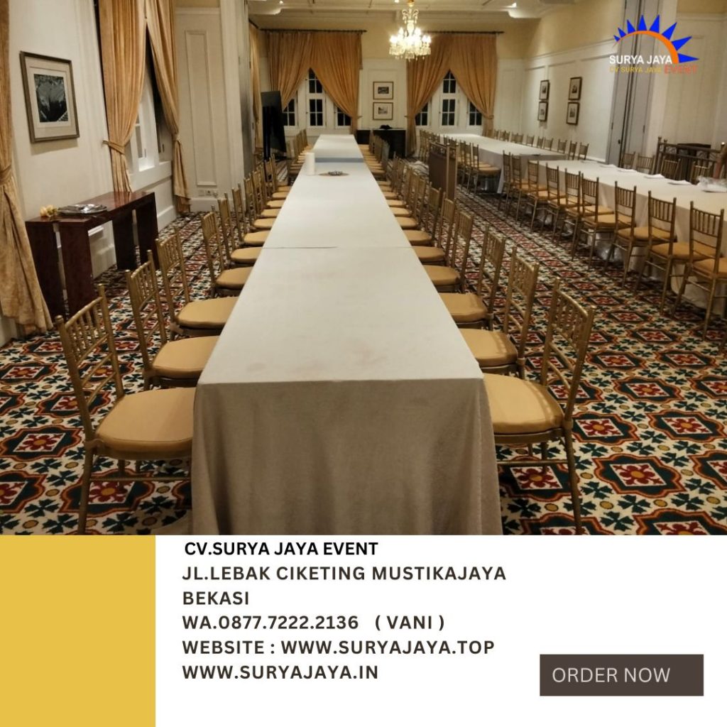 Sewa Meja Lesehan,Karpet Permadani Kursi Tiffany Jakarta