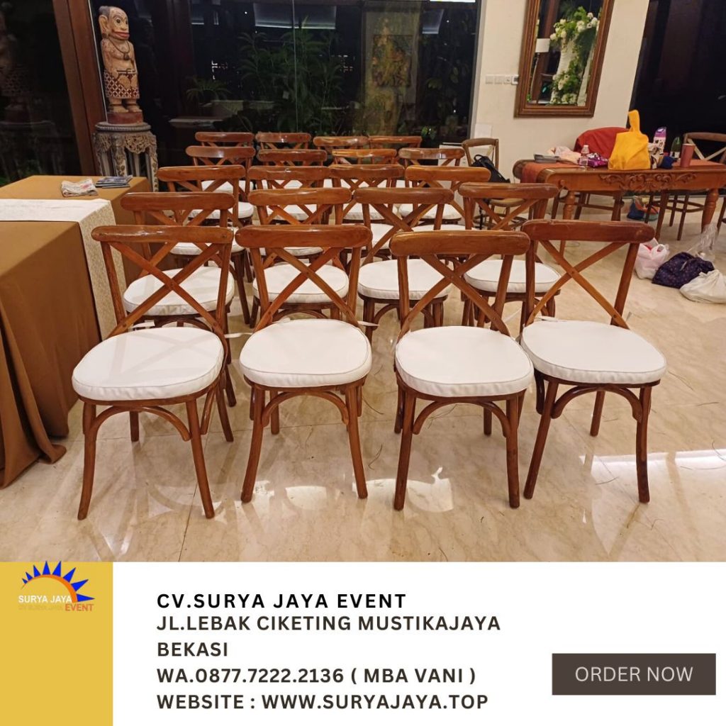 Sewa Kursi Cross Back Murah Berkualitas Di Jakarta Bekasi