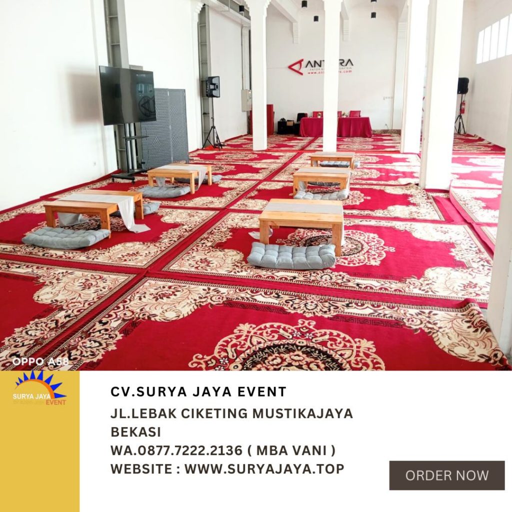 Sewa Meja Kotak Kecil Lesehan Area Jakarta Layanan Siap Antar