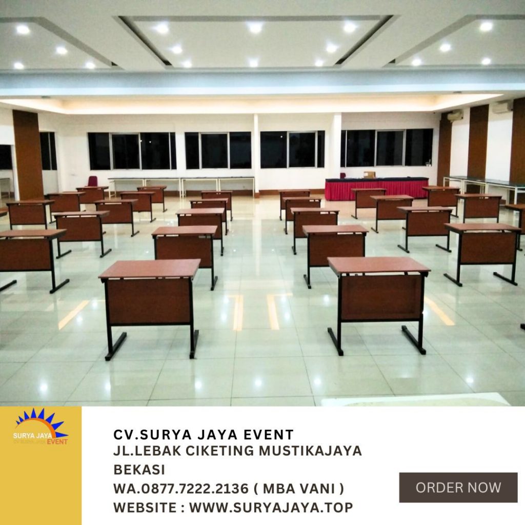 Sewa Meja Test Event MGP SCBD Jakarta Selatan