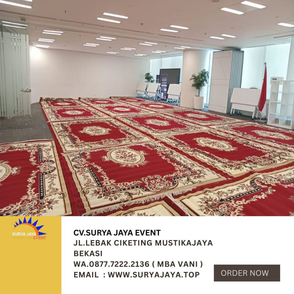 Sewa Karpet Permadani Merah Di Jaksel