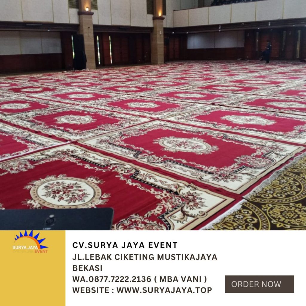 Sewa Karpet Permadani Merah Di Jaksel