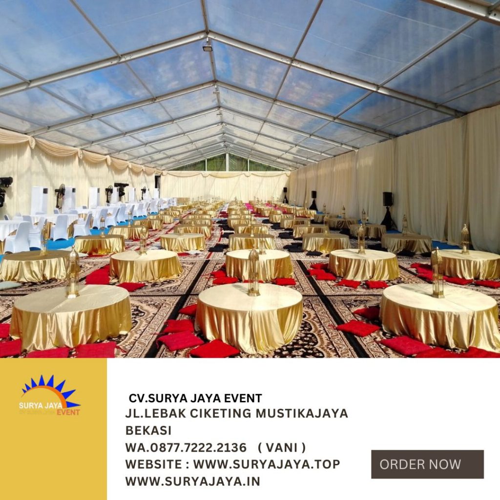 Sewa Meja Lesehan Bundar Event Masjid Istiqlal Jakarta Pusat