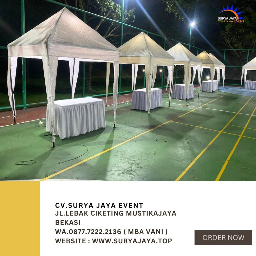Rental Bazar Tent Ukuran 2x2m Di Jakarta