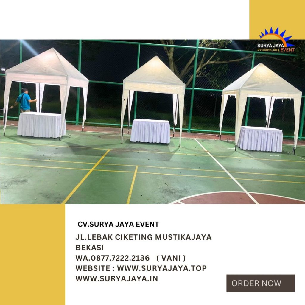 Rental Bazar Tent Ukuran 2x2m Di Jakarta
