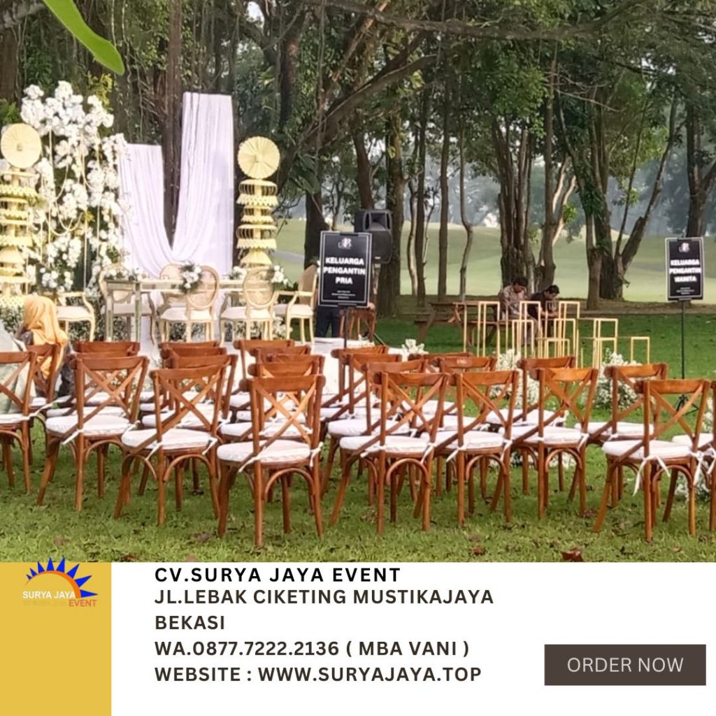 Rental Kursi Cross Back Karawaci Tangerang