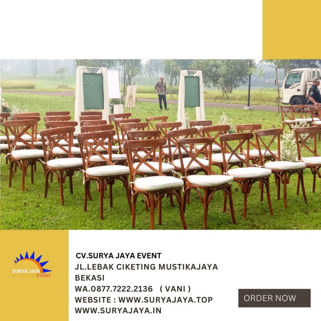 Rental Kursi Cross Back Karawaci Tangerang