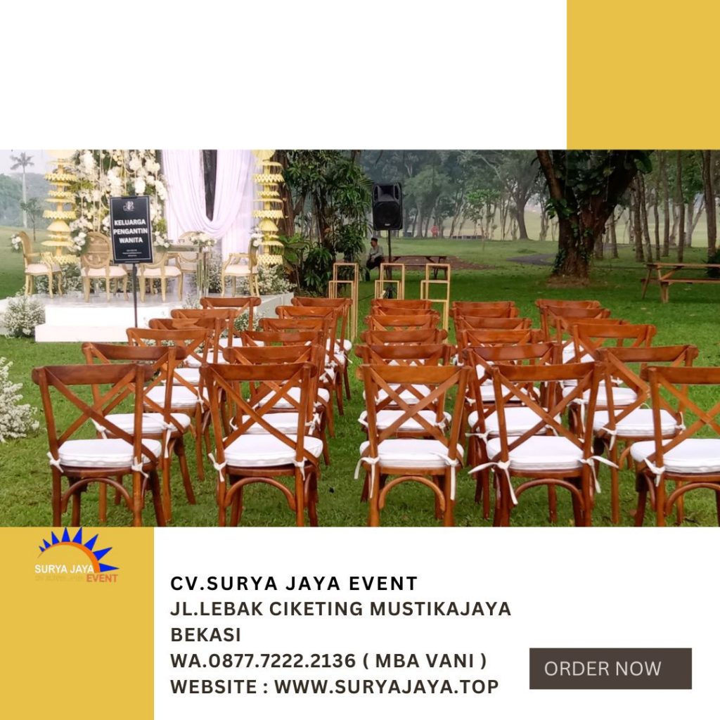 Rental Kursi Cross Back Karawaci Tangerang