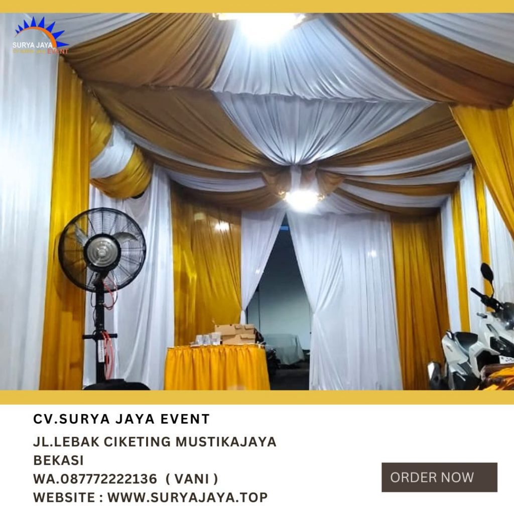 Rental Kursi Pelaminan Silver Dan Dekorasi Khitanan Area Bekasi