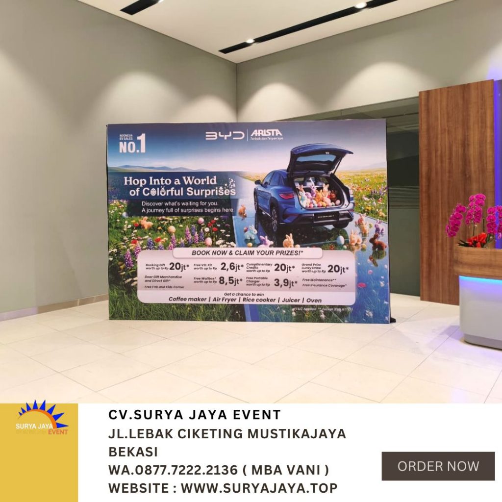 Sewa Backdrop Acara Area Jakarta