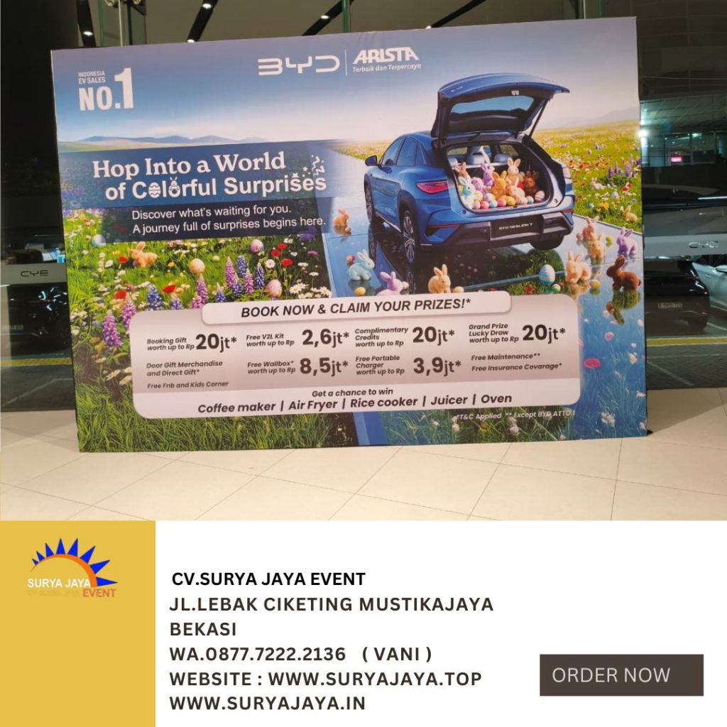 Sewa Backdrop Acara Area Jakarta