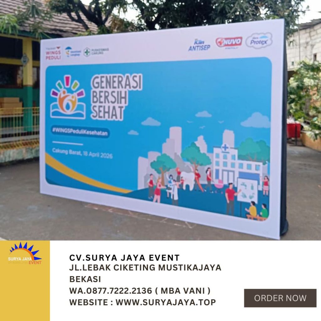 Sewa Backdrop Murah Area Jakarta