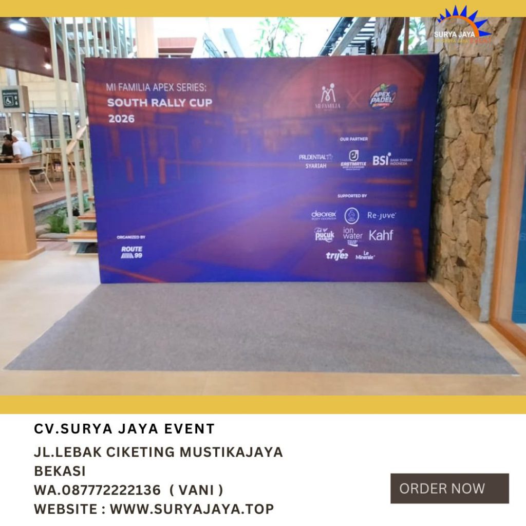 Sewa Backdrop Murah Area Jakarta