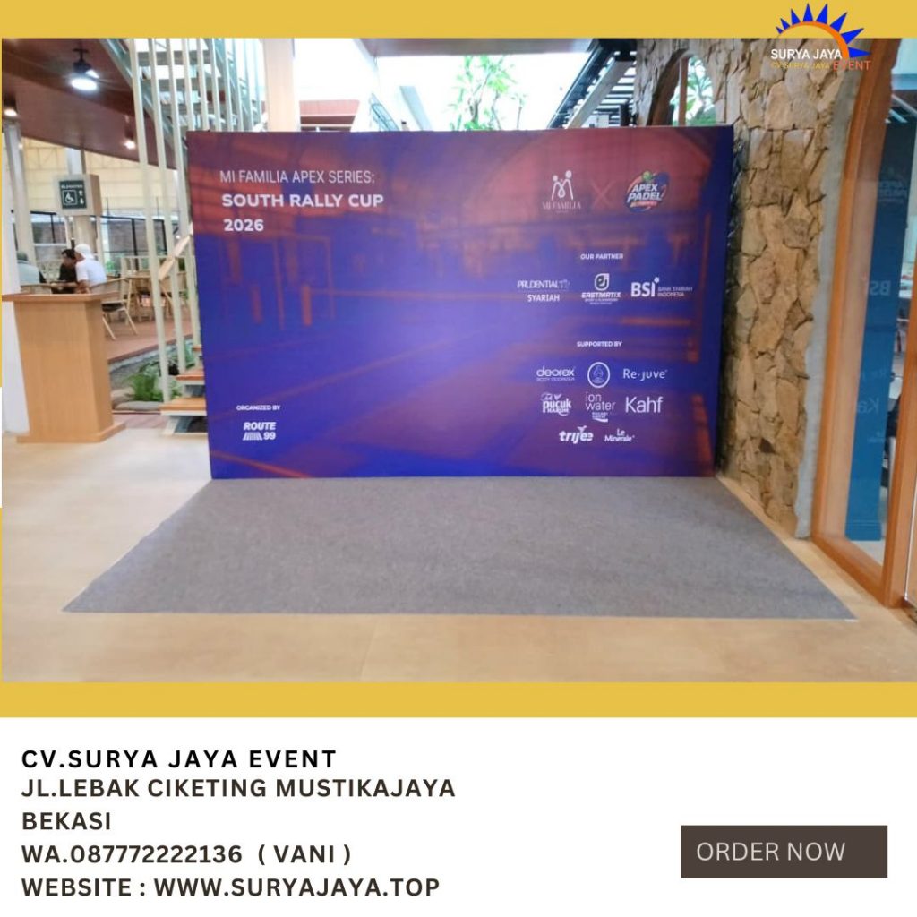 Sewa Backdrop Murah Area Jakarta
