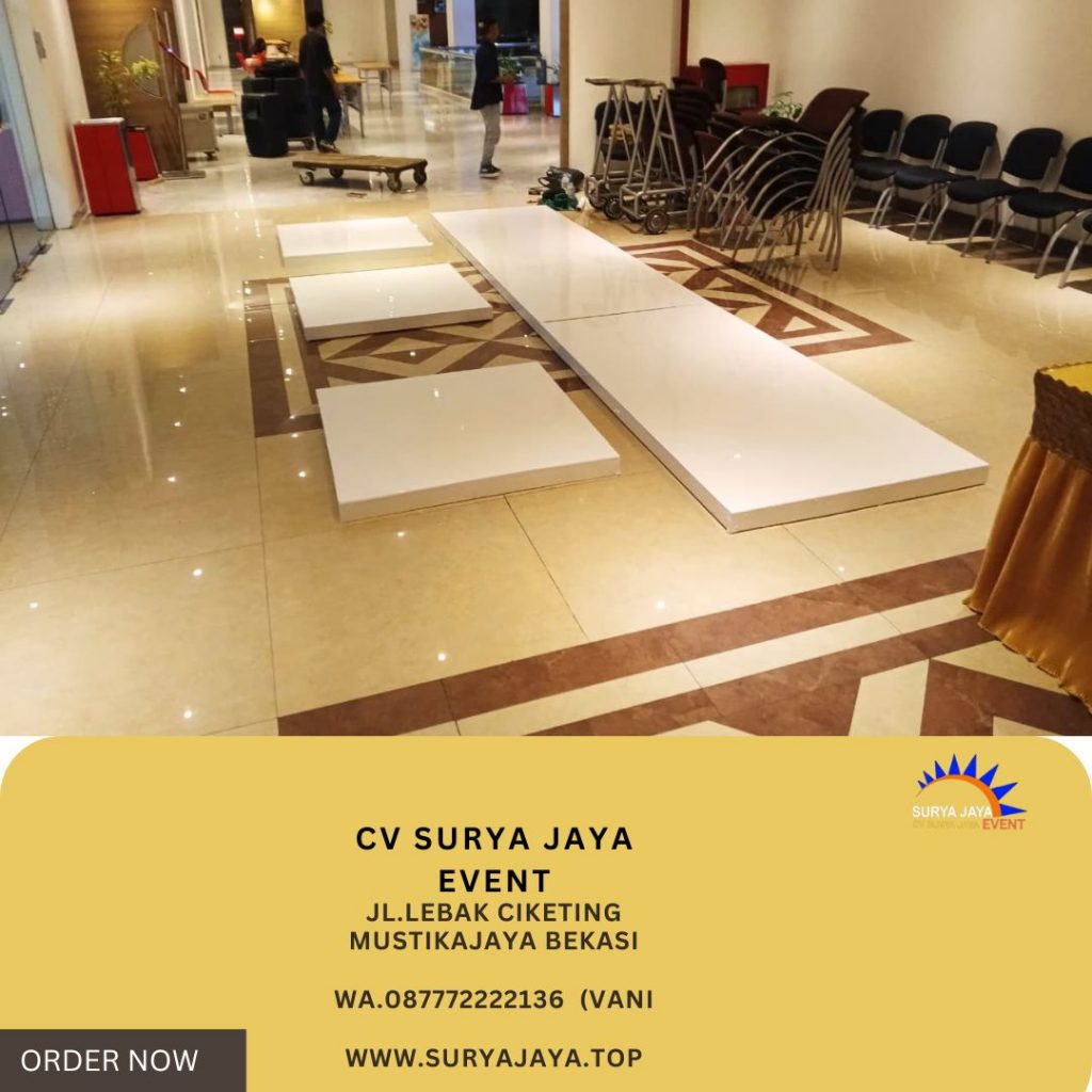 Sewa Flooring Melaminto Putih Di Jakarta