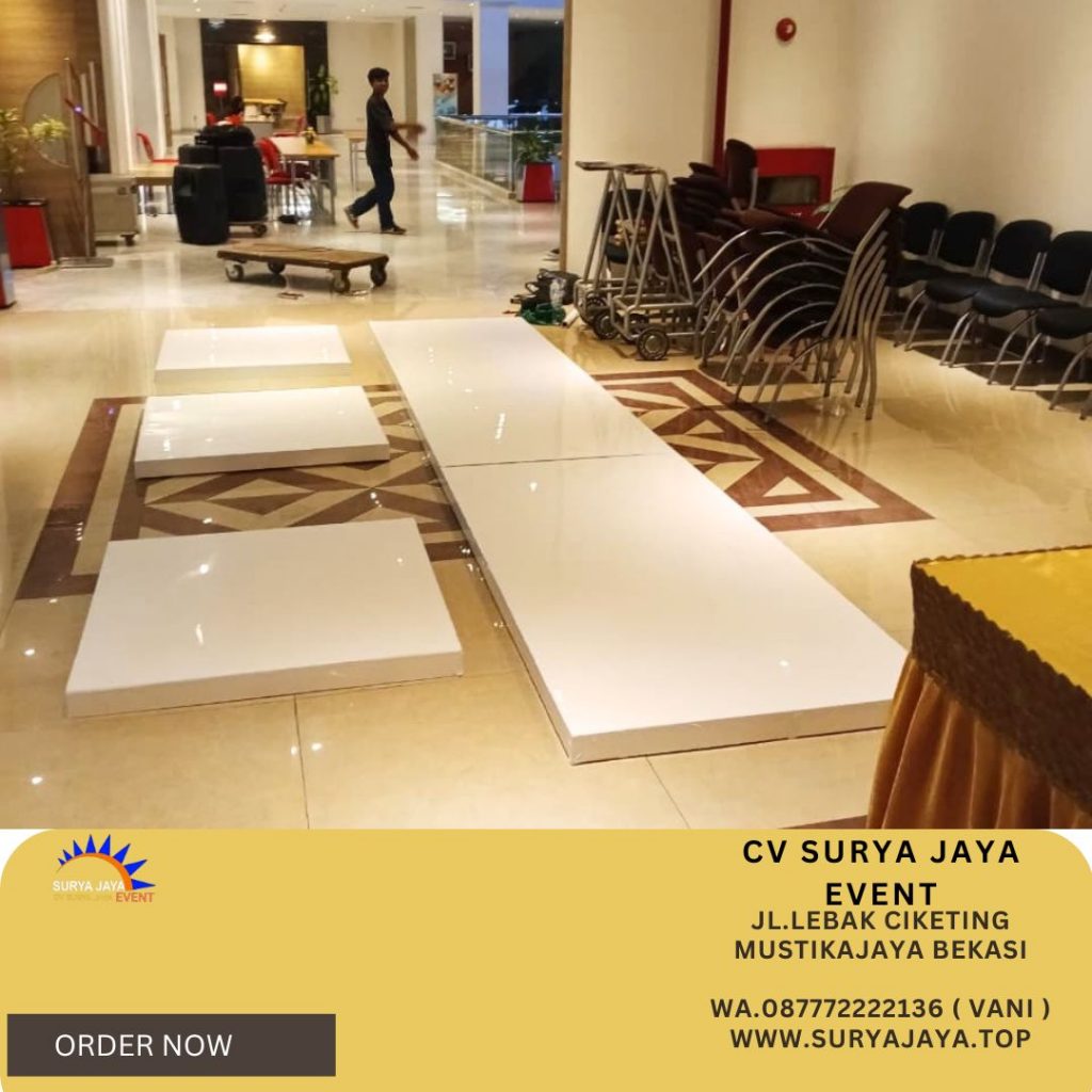 Sewa Flooring Melaminto Putih Di Jakarta
