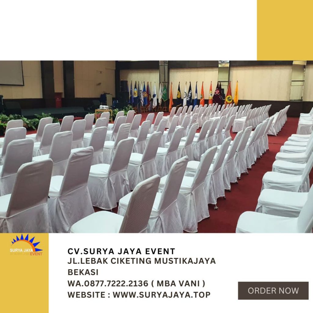 Sewa Kursi Futura Cover Rumbai Putih Di Jakarta Utara