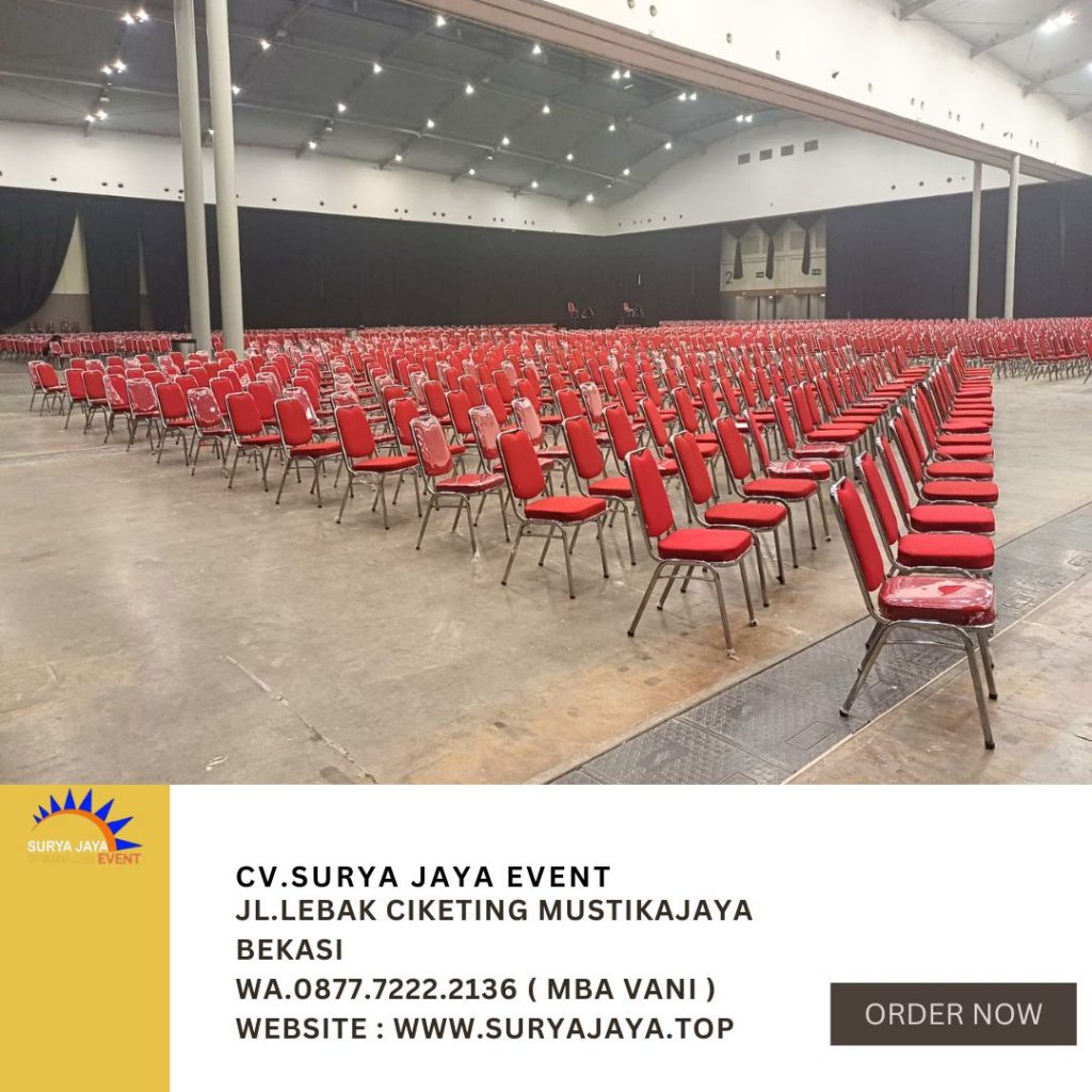 Sewa Kursi Susun Stainless Polos Di Jaktim