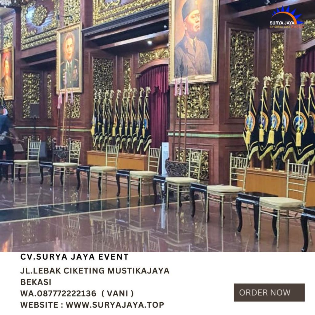 Sewa Kursi Tiffany Gold Di Jakarta Pusat