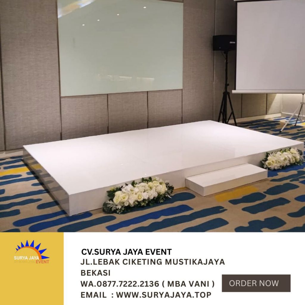 Sewa Panggung Melaminto Putih Di Jakarta