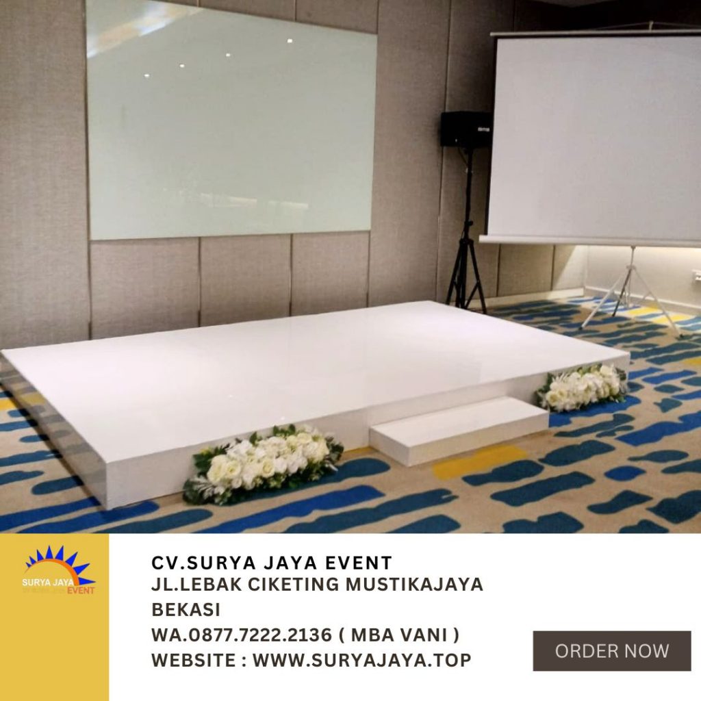 Sewa Panggung Melaminto Putih Di Jakarta