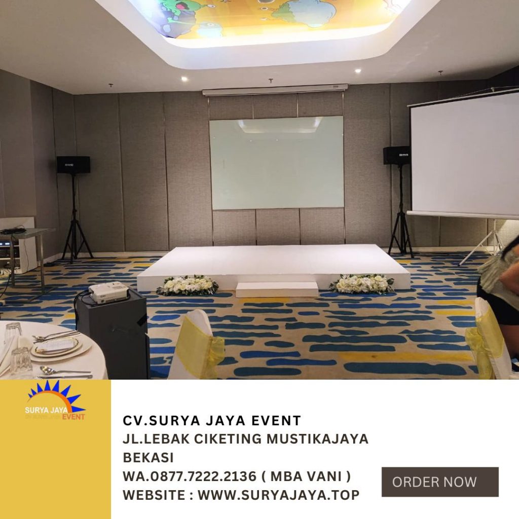 Sewa Panggung Melaminto Putih Di Jakarta