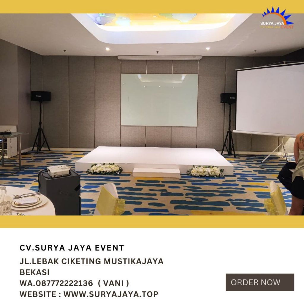 Sewa Panggung Melaminto Putih Di Jakarta