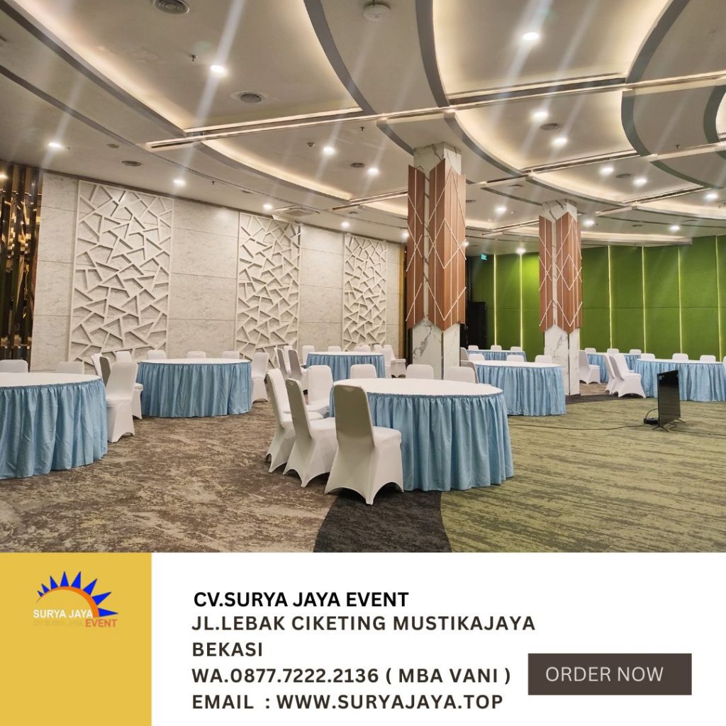 Sewa Round Table Dan Kursi Untuk Acara Area Jakarta