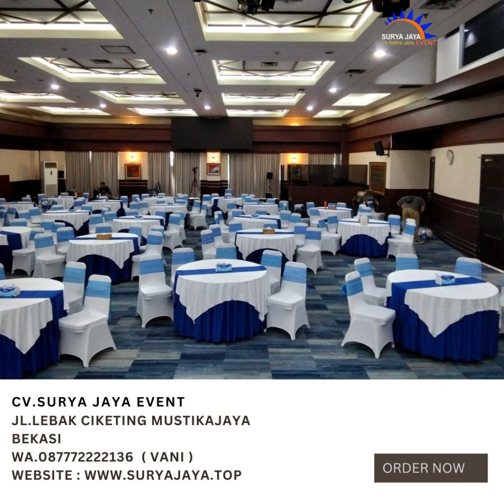 Sewa Round Table Dan Kursi Untuk Acara Area Jakarta