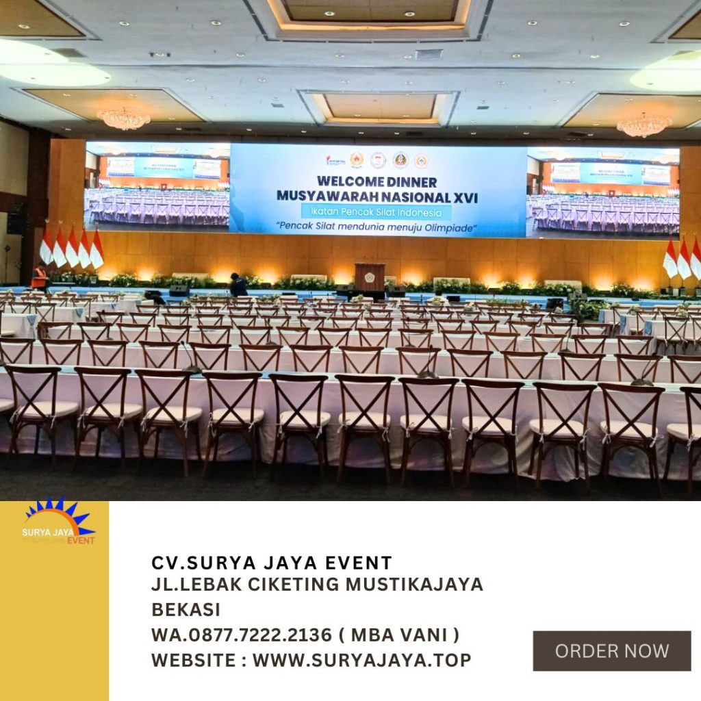 Vendor Sewa Kursi Crossback Kayu Berkualitas Di Jakarta