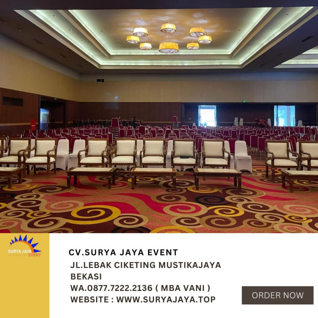 Jasa Sewa Kursi Kayu VIP Jokowi Di Jakarta