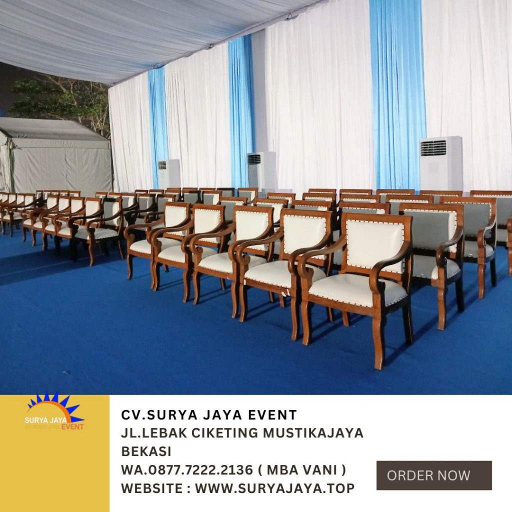 Jasa Sewa Kursi Kayu VIP Jokowi Di Jakarta