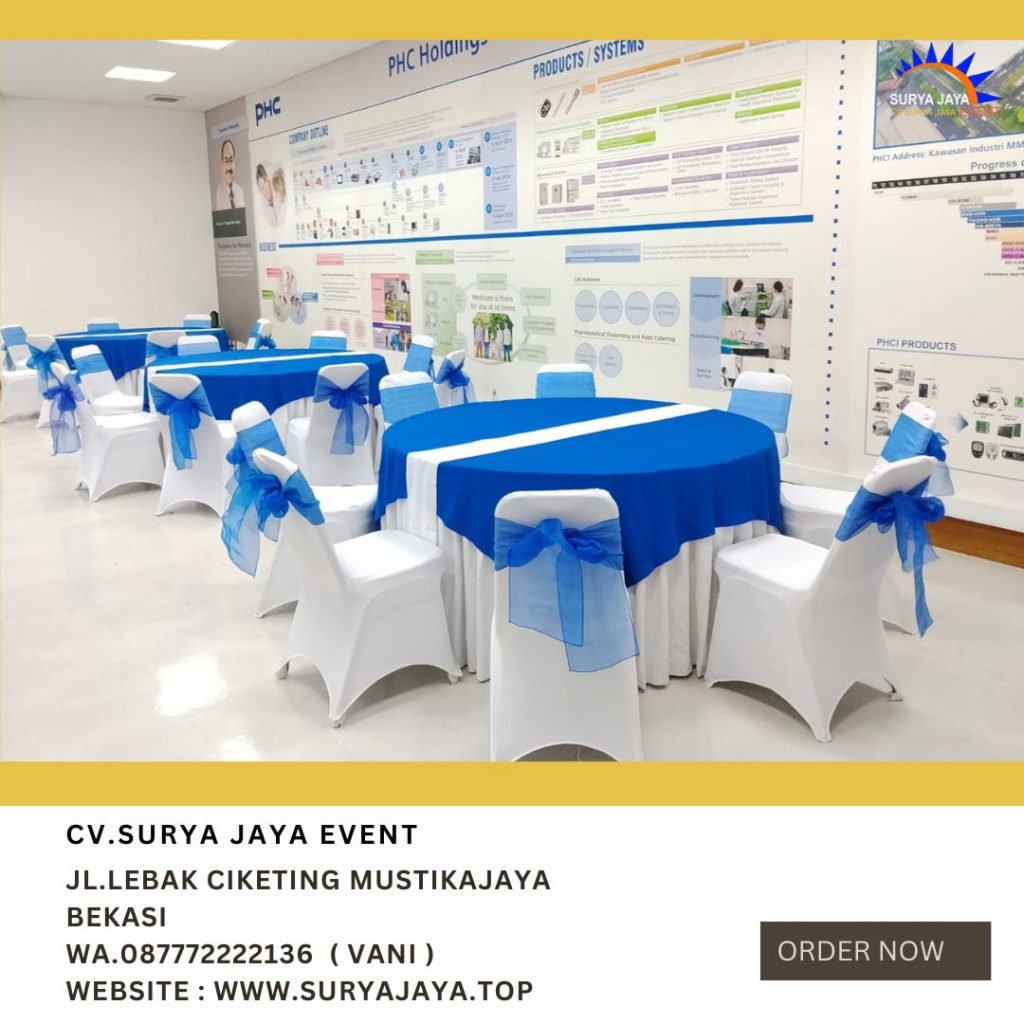 Jasa Sewa Meja Kursi Acara Jakarta Siap Antar Jemput