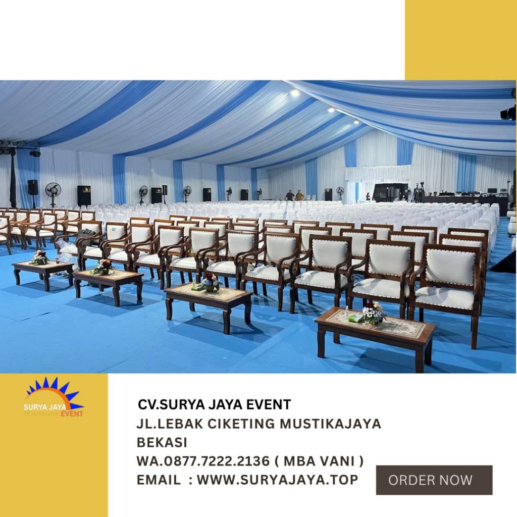 Sewa Kursi VIP Kayu Jati Terbaik Di Jakarta