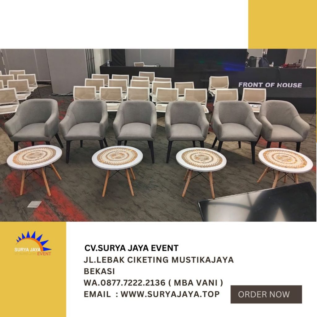 Sewa Sofa Studio Abu-abu,meja Ibm,Barstool Jakarta