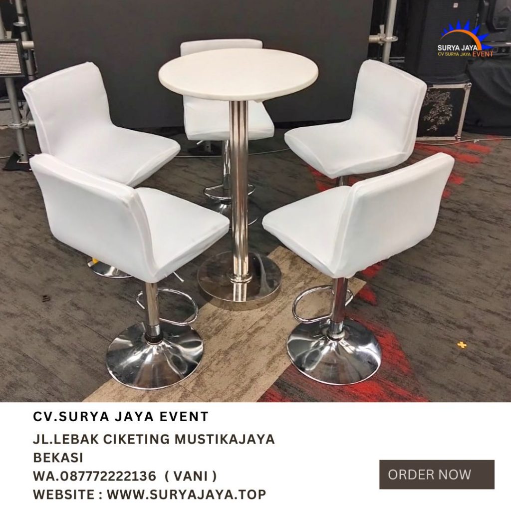 Sewa Sofa Studio Abu-abu,meja Ibm,Barstool Jakarta