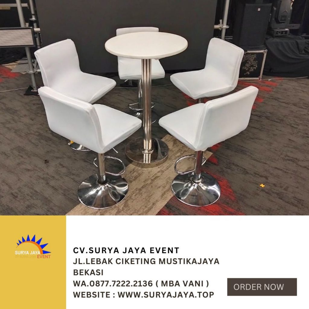 Sewa Sofa Studio Abu-abu,meja Ibm,Barstool Jakarta