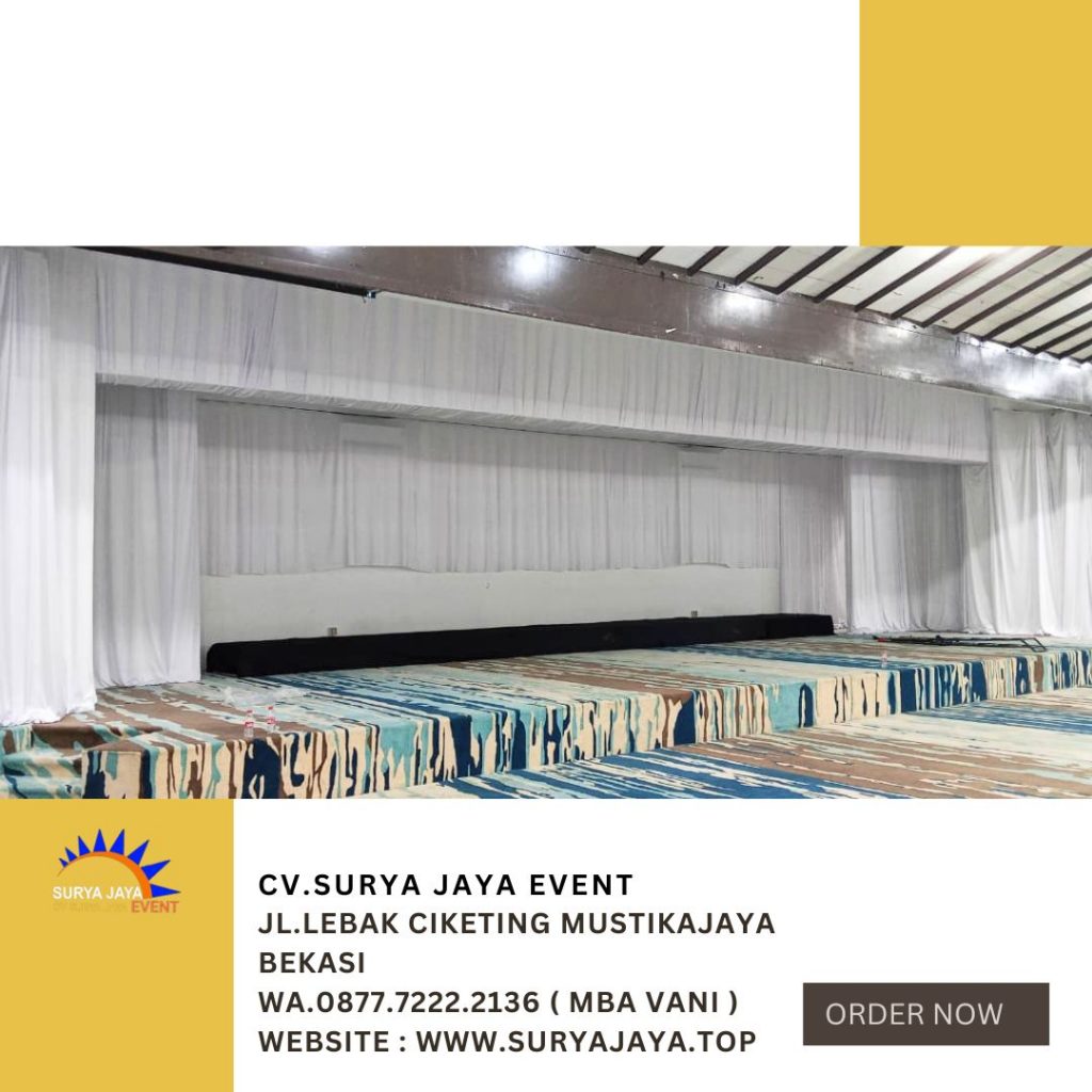 Sewa Tirai Putih Di Jakarta Pusat